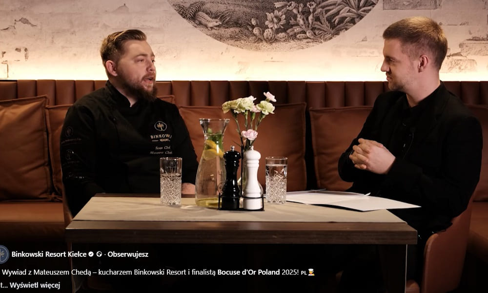 Sukces kieleckiego szefa kuchni. Mateusz Cheda na podium prestiżowego konkursu Bocuse d’or Poland